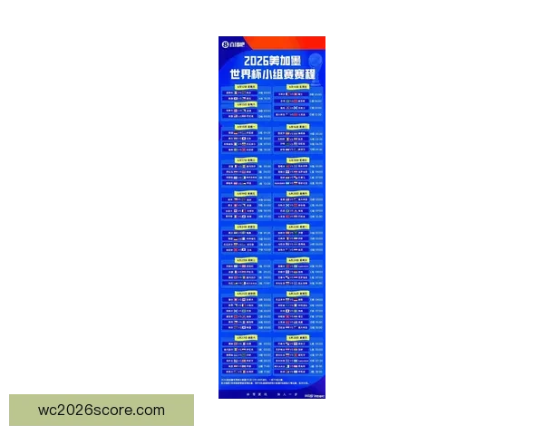 2026世界杯最新赛程与参赛球队全解析指南
